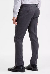 Ted Baker Mens Modern fit Wool Dress Pants 32 / 30 Gray Birdseye