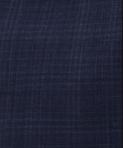 Calvin Klein Mens Slim fit Suit Jacket Blazer 42 R Navy Blue Plaid Stretch Wool