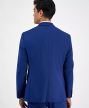 Hugo Boss Mens Modern fit Sport Coat Blazer 40 R Blue Solid Stretch