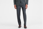 Michael Kors Mens Classic fit Dress Pants 36 / 30 Green Solid Stretch Wool