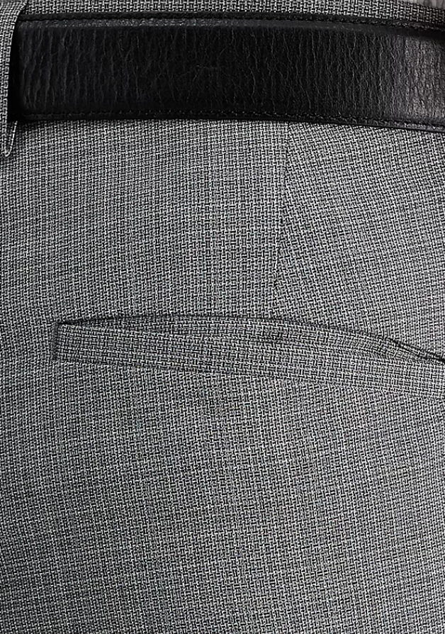 Kenneth Cole Mens Slim fit Dress Pants 30 / 32 Mid Grey Plaid