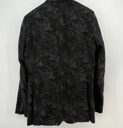 J. Ferrar Mens Slim fit Sport Coat Blazer 36 R Black Linen