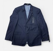 Tommy Hilfiger Mens Modern fit Sport Coat Blazer 38 S Navy Blue Solid
