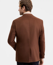 Michael Kors Mens Classic fit Sport Coat Blazer 48 R Brown Solid