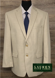 Lauren Ralph Lauren Mens Modern fit Sport Coat Blazer 36 S Beige
