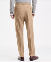 Tommy Hilfiger Mens Modern fit Dress Pants 30 / 30 Beige Solid Stretch
