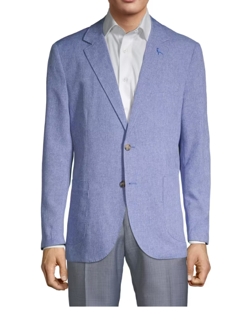 Tailorbyrd Mens Modern fit Sport Coat Blazer 40 R Light Blue