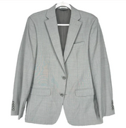 Bar III Mens Slim fit Sport Coat Blazer 44 R Light Grey
