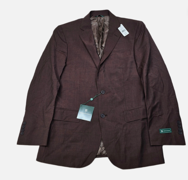 Brooks Brothers Mens Classic fit Sport Coat Blazer 44 R Brown