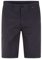 Hurley Mens Regular fit Casual Shorts 34 Black Plaid