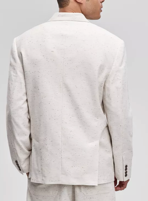 Mode of One Mens Relaxed fit Sport Coat Blazer XXL Beige Solid