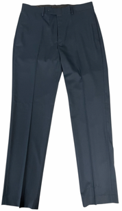 Calvin Klein Mens Slim fit Dress Pants 32 / 32 Navy Blue Solid Stretch