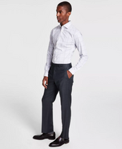 Michael Kors Mens Classic fit Dress Pants 44 / 34 Charcoal Grey Solid Stretch