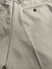 Perry Ellis Mens Modern fit Dress Pants 38 / 30 Beige Solid