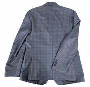 The Men's Store At Bloomingdale's Mens Regular fit Sport Coat Blazer 42 R Blue