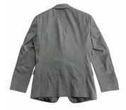 Calvin Klein Mens Slim fit Sport Coat Blazer 36 S Mid Grey Solid Stretch