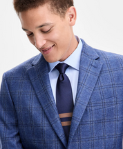 Tommy Hilfiger Mens Modern fit Sport Coat Blazer 40 R Blue Solid Stretch