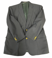 David Taylor Mens Classic fit Suit Jacket Blazer 46 R Navy Blue Solid