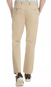 Tommy Hilfiger Men Slim fit Chinos Corduroy Pants 40 / 30 Beige Solid Stretch