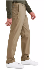 Dockers Mens Slim Fit fit Cotton Chinos 34 / 29 Beige Solid
