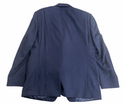 Michael Kors Mens Classic fit Sport Coat Blazer 40 R Navy Blue Solid