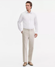 Michael Kors Mens Regular fit Dress Pants 42 / 30 Beige Solid