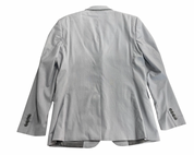 Perry Ellis Portfolio Mens Extra-Slim fit Suit Jacket Blazer 42 R Grey Solid Stretch