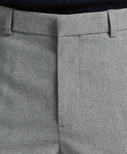 Perry Ellis Portfolio Mens Slim fit Dress Pants 30 / 30 Mid Grey Solid