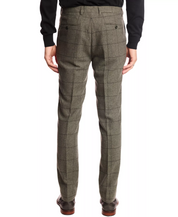Paisley & Gray Men Slim fit Dress Pants 32 / 32 Green Plaid Wool