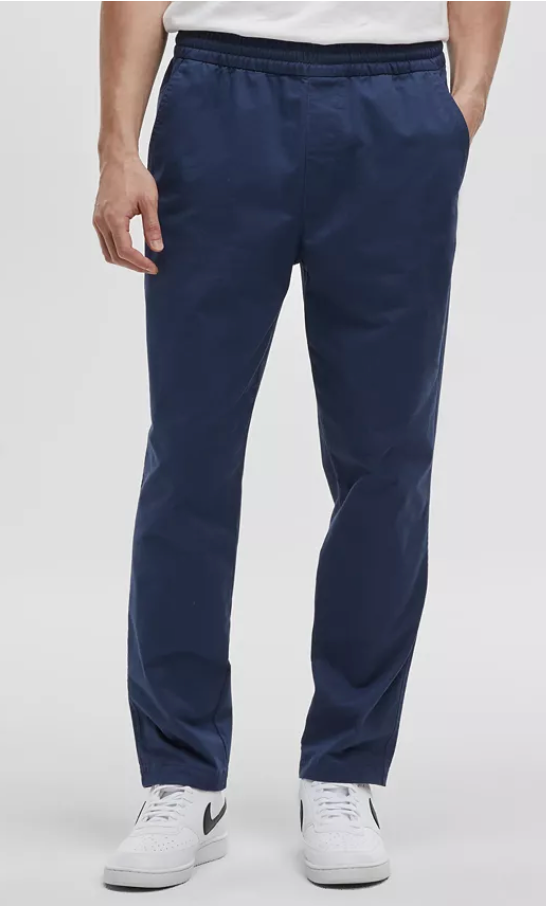 Mode of One Mens Relaxed fit Dress Pants Medium Black Solid