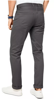 Michael Kors Mens Slim fit Casual Parker Pants 32 / 32 Blue Solid