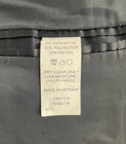 Calvin Klein Mens Regular fit Suit Jacket Blazer 48 XL Black Herringbone