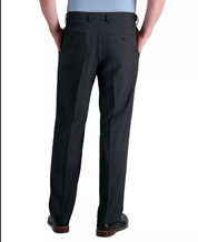 Haggar Mens Classic fit Dress Pants 40 / 32 Gray Solid