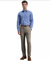Kenneth Cole Mens Slim fit Dress Pants 32 / 29 Beige Solid Stretch