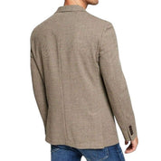Calvin Klein Mens Slim fit Wool Sport Coat Blazer 46 R Brown Solid