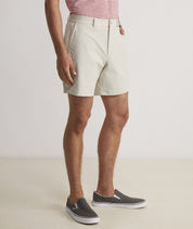 Vineyard Vines Mens Regular fit Casual Shorts 34 / 7" Beige Solid