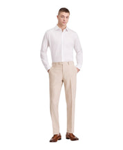 Bar III Mens Slim fit Cotton  Linen Dress Pants 30 / 29 Light Tan Solid