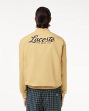 Lacoste Mens V Neck Logo Golf Sweatshirt Yellow EU 6 Large US