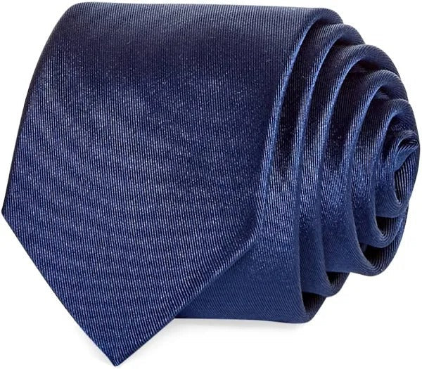 The Men's Store Midnight Blue Silk Tie Necktie