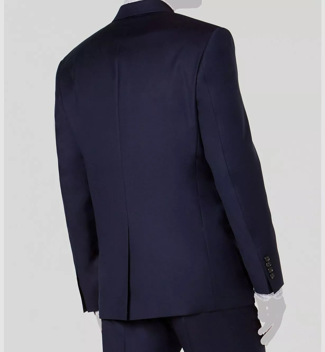 Lauren Ralph Lauren Mens Classic fit Wool Suit Jacket Blazer 42 R Navy Blue