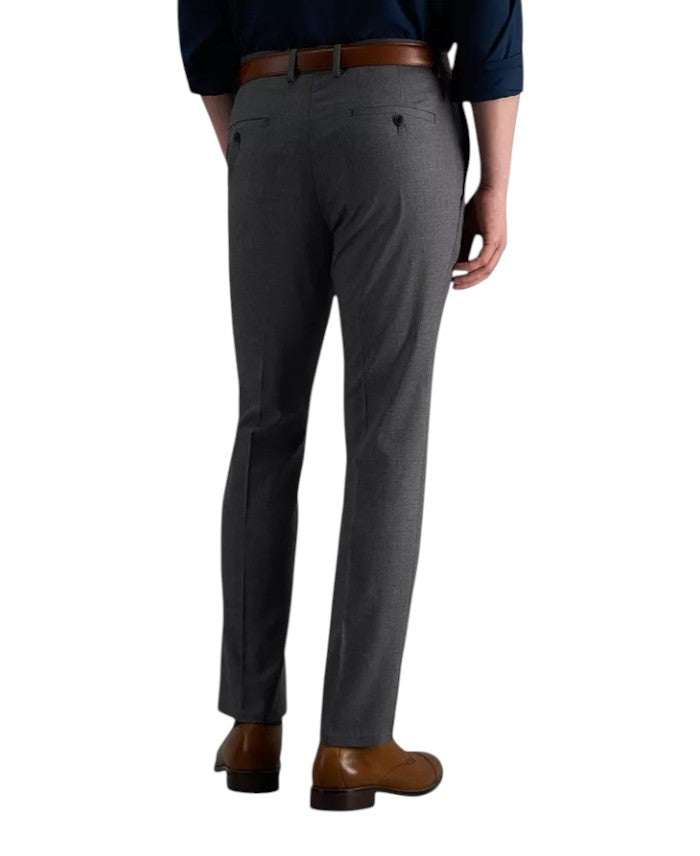 Kenneth Cole Mens Slim fit Dress Pants 29 / 30 Mid Gray Solid