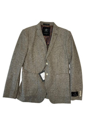 John Varvatos Mens Slim fit Wool Sport Coat Blazer 38 S Beige Solid