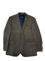 Tommy Hilfiger Mens Modern fit Sport Coat Blazer 44 R Brown Plaid