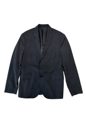 Calvin Klein Mens Slim fit Sport Coat Blazer Medium Grey Solid