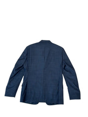Calvin Klein Mens Slim fit Wool Sport Coat Blazer 40 R Blue Solid