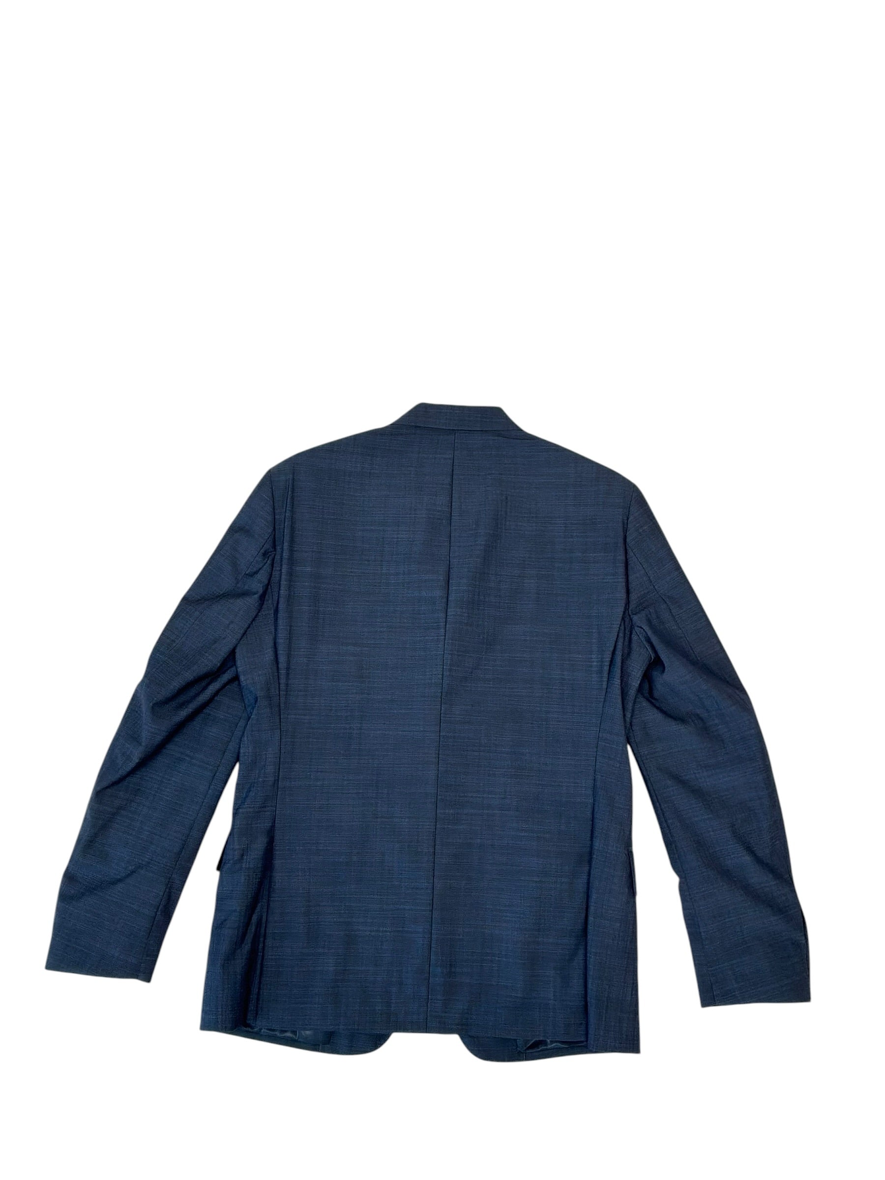 Calvin Klein Mens Slim fit Wool Sport Coat Blazer 40 R Blue Solid