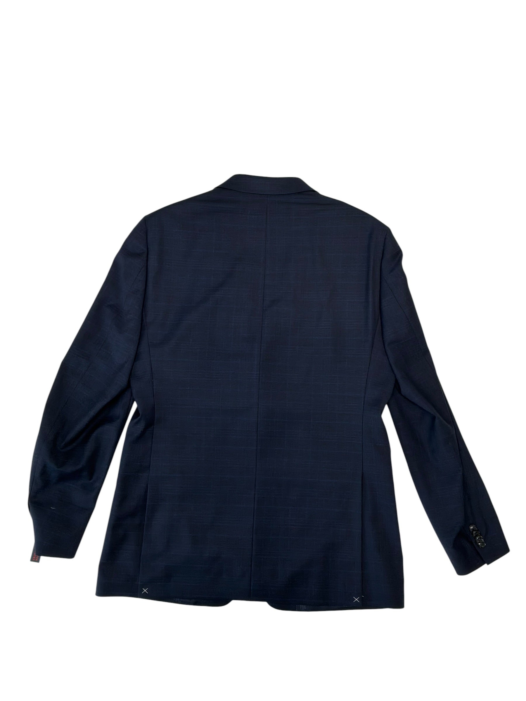Tommy Hilfiger Mens Modern fit Wool Sport Coat Blazer 42 L Blue Plaid