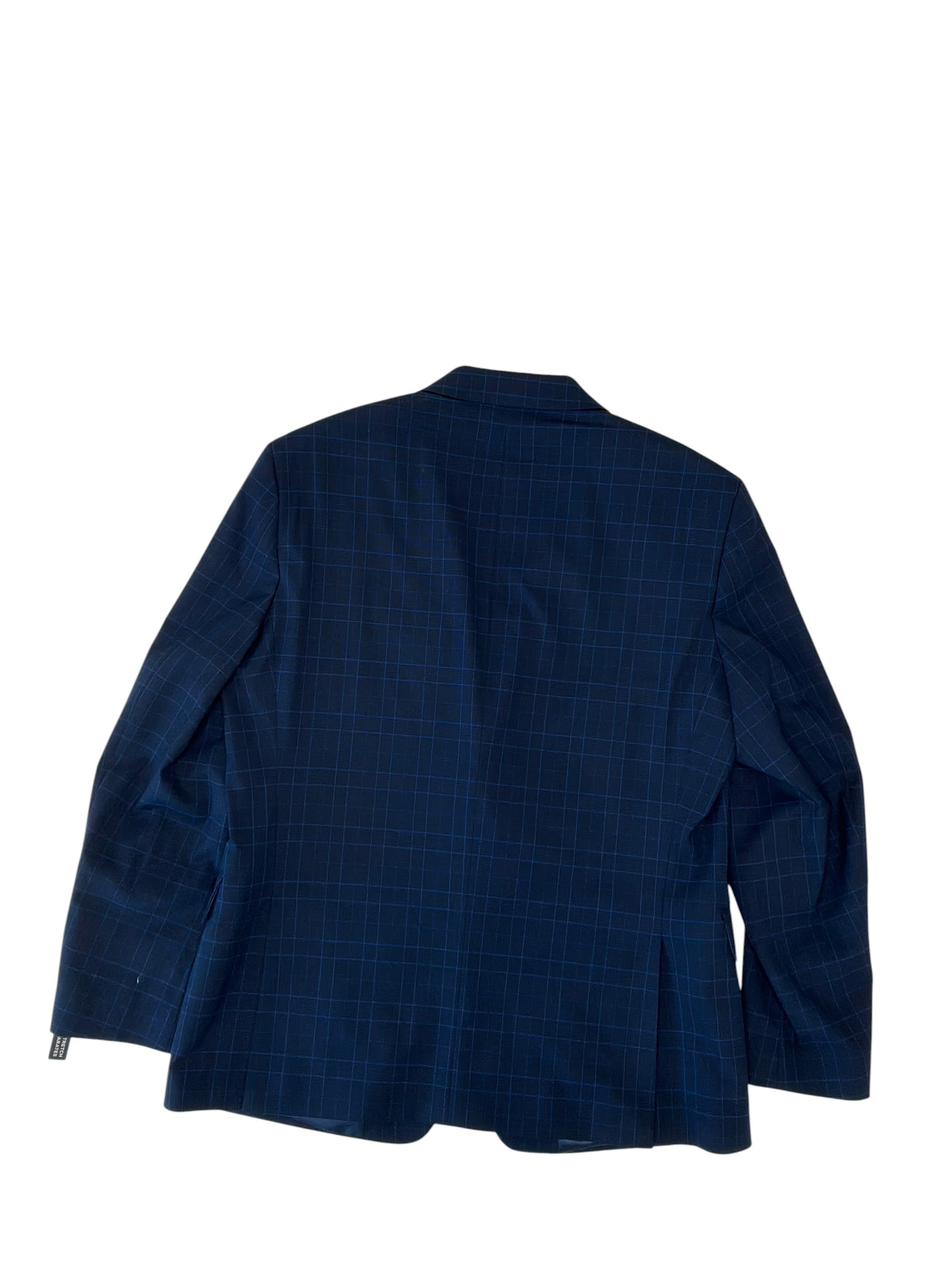 Tommy Hilfiger Mens Modern fit Sport Coat Blazer 44 R Blue Plaid