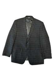 Marc New York Mens Modern fit Sport Coat Blazer 46 R Grey Plaid