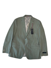 Tommy Hilfiger Mens Modern fit Linen Sport Coat Blazer 42 R Green Solid